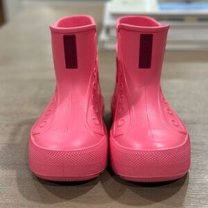 Kids Pink Rain Boots